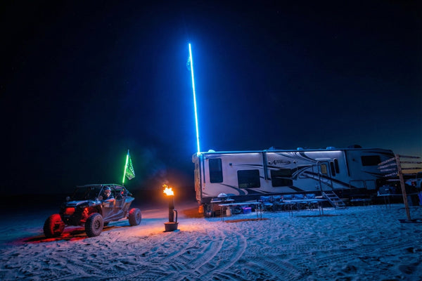Why a 25Ft LED Whip Is a Game Changer for Night Riding & Campsites