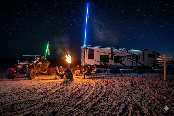 Light Up Your Area: How DipWhipz Transforms Events, Festivals & Night Camping