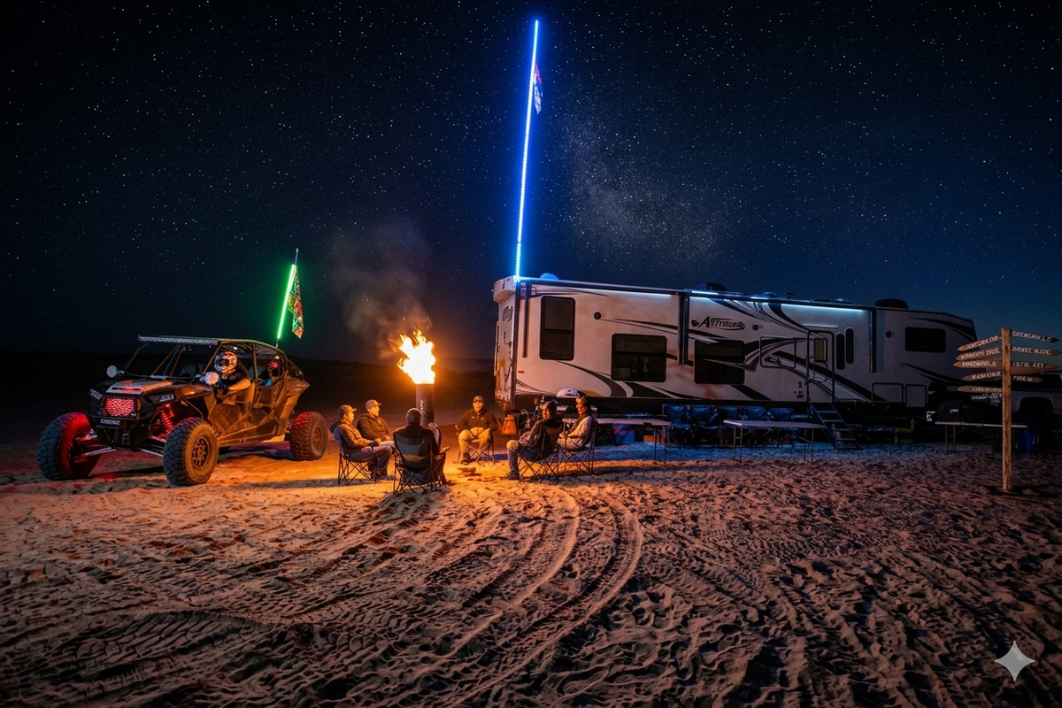 Light Up Your Area: How DipWhipz Transforms Events, Festivals & Night Camping