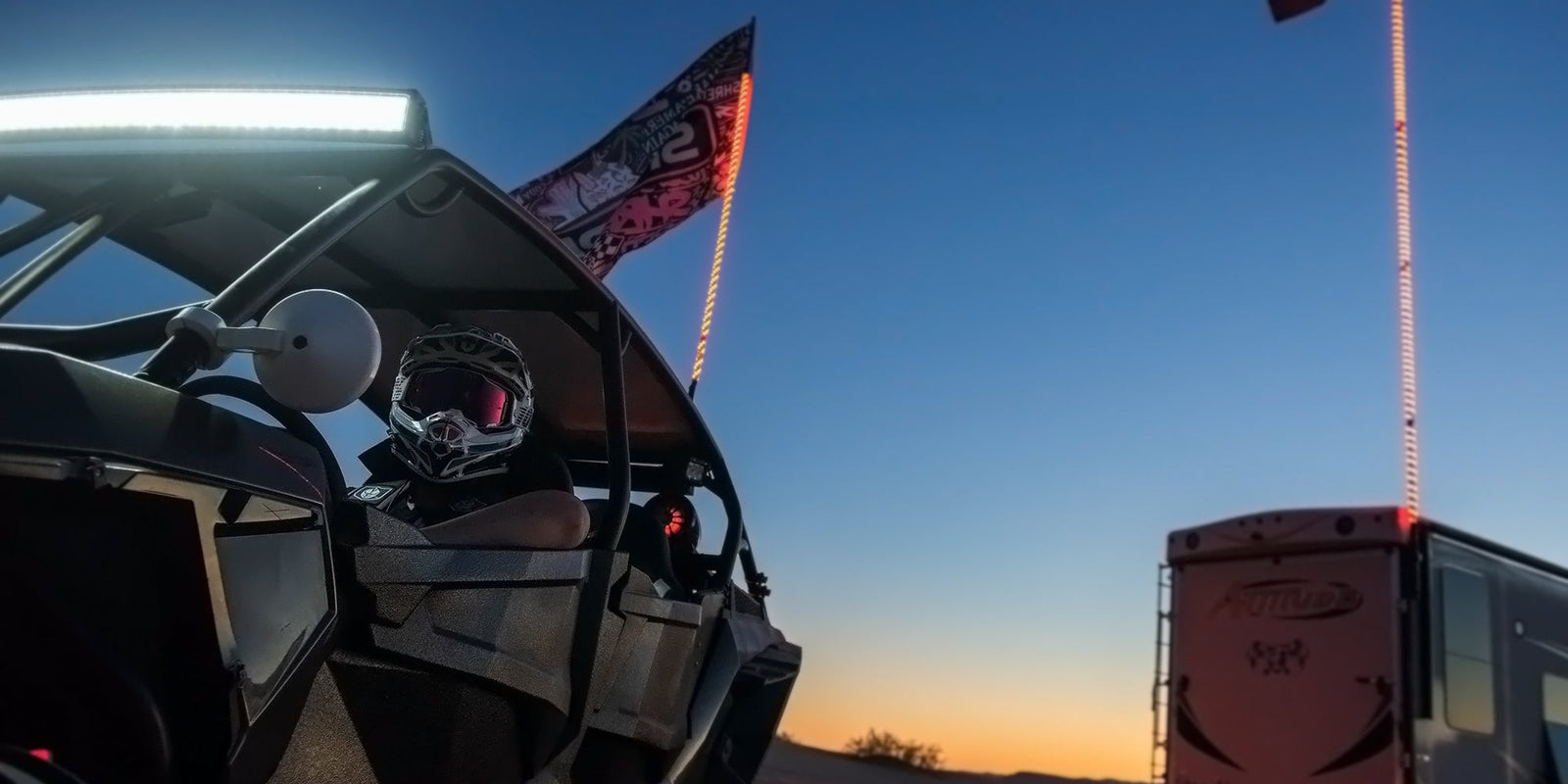 How Can a Detachable LED Whip for RVs Enhance Safety and Nighttime Visibility?