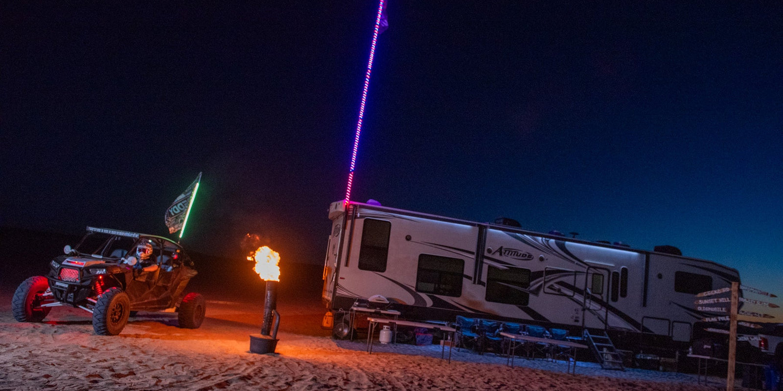 Why a 25FT Campsite Locator Makes a Difference in the Dunes